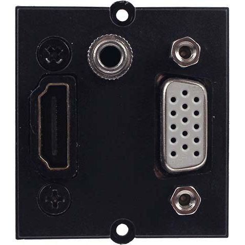Bachmann - Einsatz/Abdeckung für Kommunikationstechnik Custom Module 917.226 VGA, Klinke, HDMI