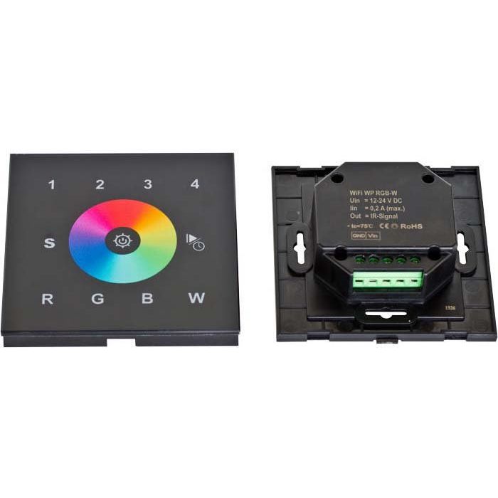 EVN Lichttechnik - Funksender WIFI Controller Panel WiFi-WP RGB+W