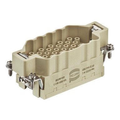 Harting - Kontakteinsatz für Rechtecksteckverbinder Stifteinsatz 09320403001 HAN 40 EEE-M-C