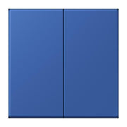 Jung - Abdeckung/Bedienelement für Installationsschalterprogramme Wippe für Taster 2fach LC 102 253 bleu outremer 59