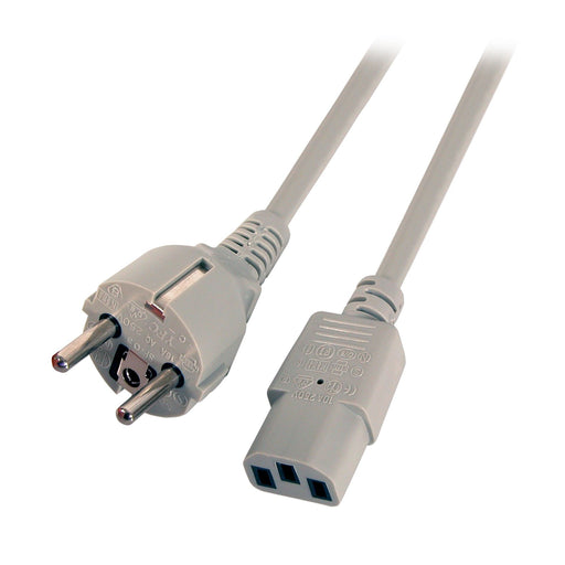 EFB-Elektronik - Netzanschlussleitung Netzleitung 3,0m gr EK508.3 Schutzk.St/IEC-Kupp