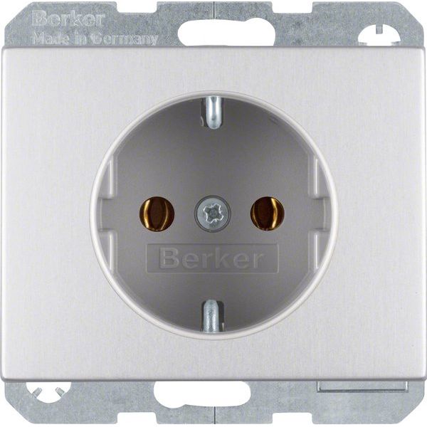 Berker - Steckdose SCHUKO-Steckdose Alu 47157003