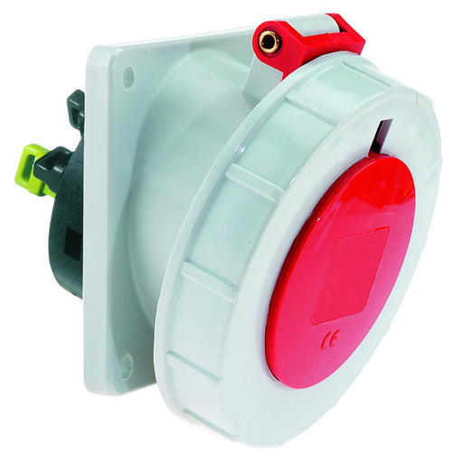 Bals Elektrotech - CEE-Anbausteckdose (IEC 60309) Anbausteckdose geneigt 32A 12854 5p 400V 6h IP67
