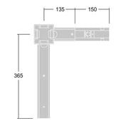 Thorn - Mechanisches Zubehör/Ersatzteile für Leuchten Anschluss CONTUS T-VL2 WH