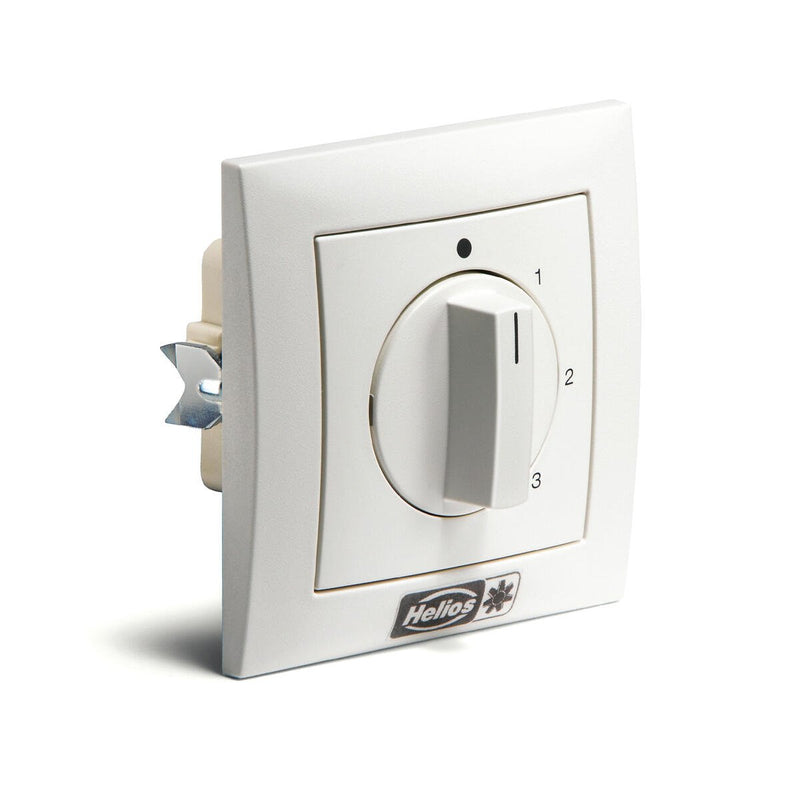 Helios Ventilatoren - Dreistufen-Schalter Drehzahl- und Betriebss. DSZ 4-stufig