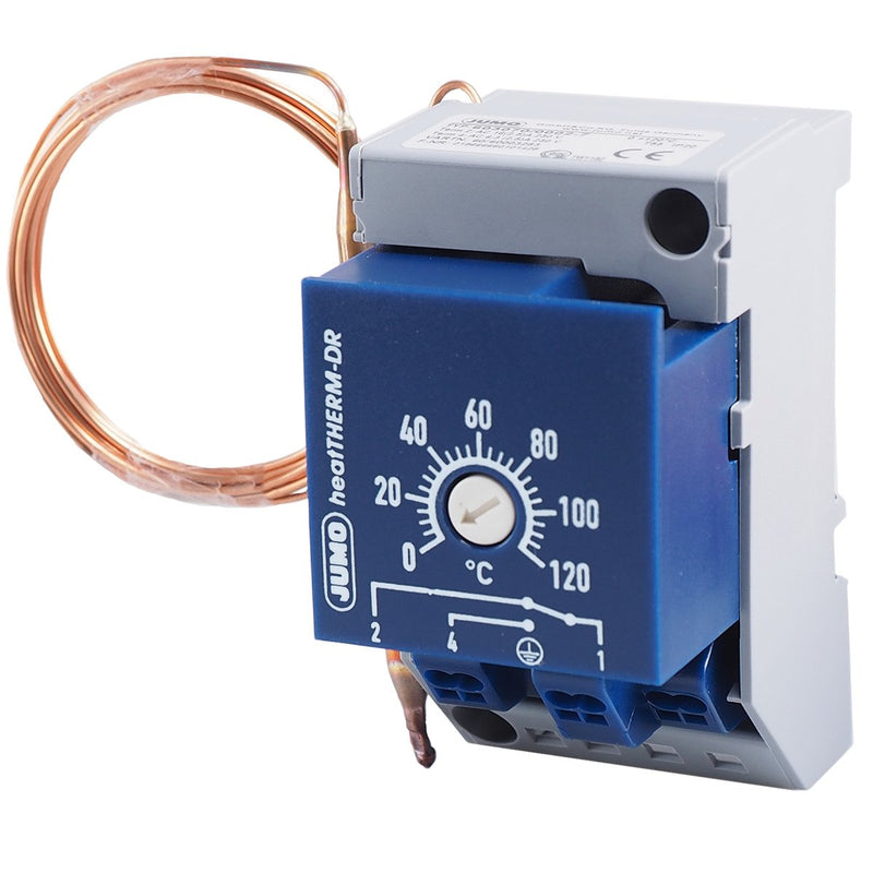 Jumo - Temperaturschalter Temperaturwächter 60003283 0-120°C,Fernleit.2m