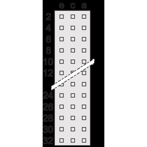 Schroff - Leiterplattensteckverbinder Federleiste 69001877 − 5 Stück