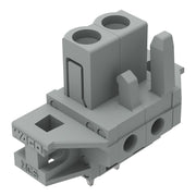 WAGO - Leiterplattensteckverbinder THT-Federleiste gerade 232-132/031-000 Rastermaß 5mm,grau − 100 Stück