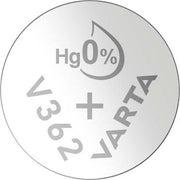 Varta Cons.Varta - Batterie Electronics V 362 Bli.1 1,55V/21mAh/Silber − 10 Stück