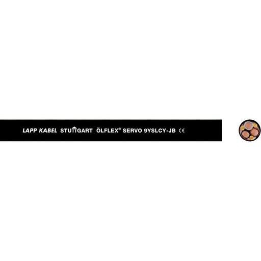 Lapp Kabel&Leitung - Energiekabel >= 1 kV, für ortsveränderlichen Einsatz ÖLFLEX SERVO 9YSLCY-JB 0037021 3X25+3G4 BK