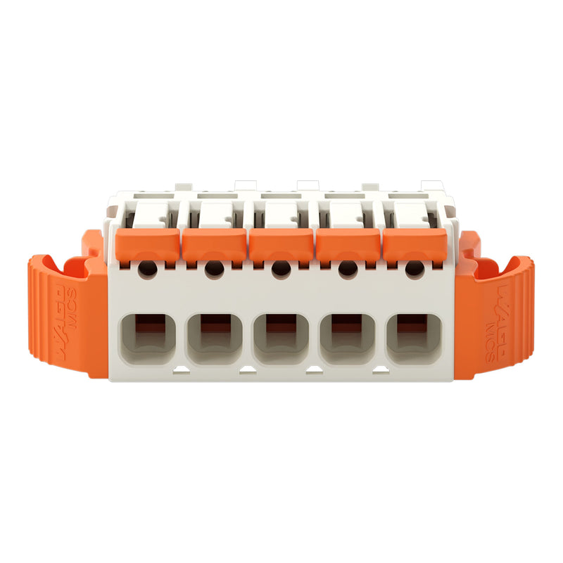 WAGO - Kabelsteckverbinder für Leiterplattensteckverbinder 1-LeiterFederleiste Hebel 2721-1105/037-000 Push-inCAGECLAMP,lgr − 50 Stück