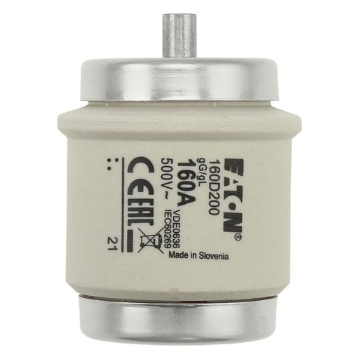 Eaton - D-Sicherungseinsatz Sicherungseinsatz Nieders. FUSE 160 D#160D200 160A AC 500V 50kA − 10 Stück