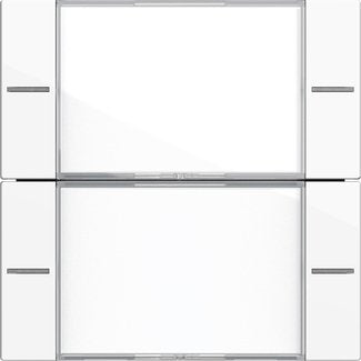 Gira - Bussystem-Tastwippe Wippenset 2-fach BSF 577203 Tastsensor Reinweiß