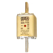 Siba - Messersicherung NH-Sicherungseinsatz 2000513.400 400A NH3/2 gG 500V − 3 Stück