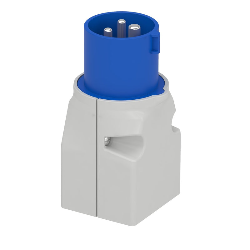 Schneider Electric - Zubehör/Ersatzteile für Schutzkontakt-Steckvorrichtungen SYSTEM-Adapter 2 ITA PKZA202 220V, 2-polig