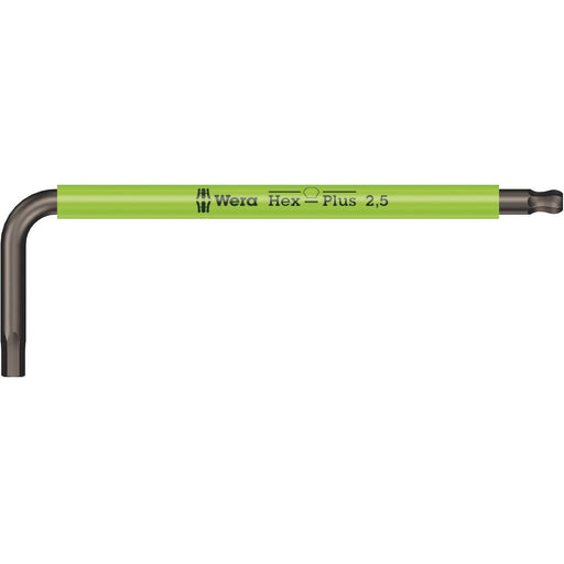 Wera Werk - Innensechskantschlüssel Winkelschraubendreher 950 SPKS#5022671001 Hex-Plus 2,5