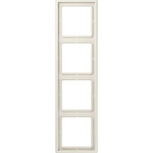 Jung - Abdeckrahmen Rahmen 4-fach ws LS 984 W waage/senkrecht