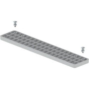 Unex - Verbinder für Kabeltragsystem Bodenverbinder 66830 lichtgrau − 6 Stück