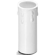 Houben - Lampenfassung Kerzenhülse E14 100162 Tropfen,ws,85mm