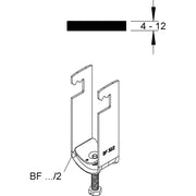 Niedax - Bügelschelle BF 14/2 − 100 Stück