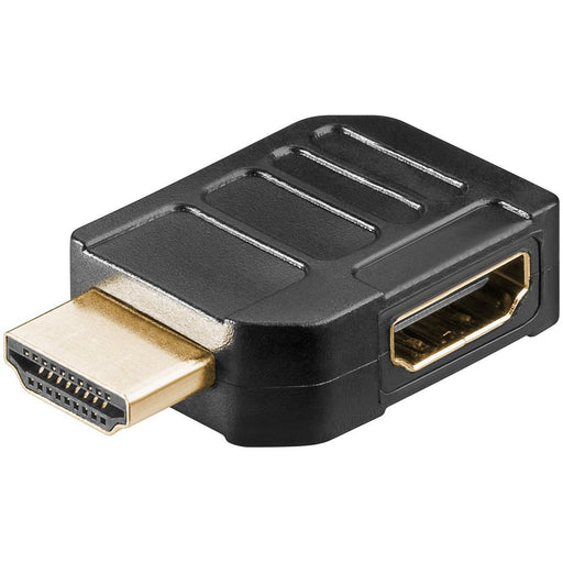 Goobay - Kommunikationstechnik-Adapter HDMI-Adapter 51724 Bu/St(TypA)90°
