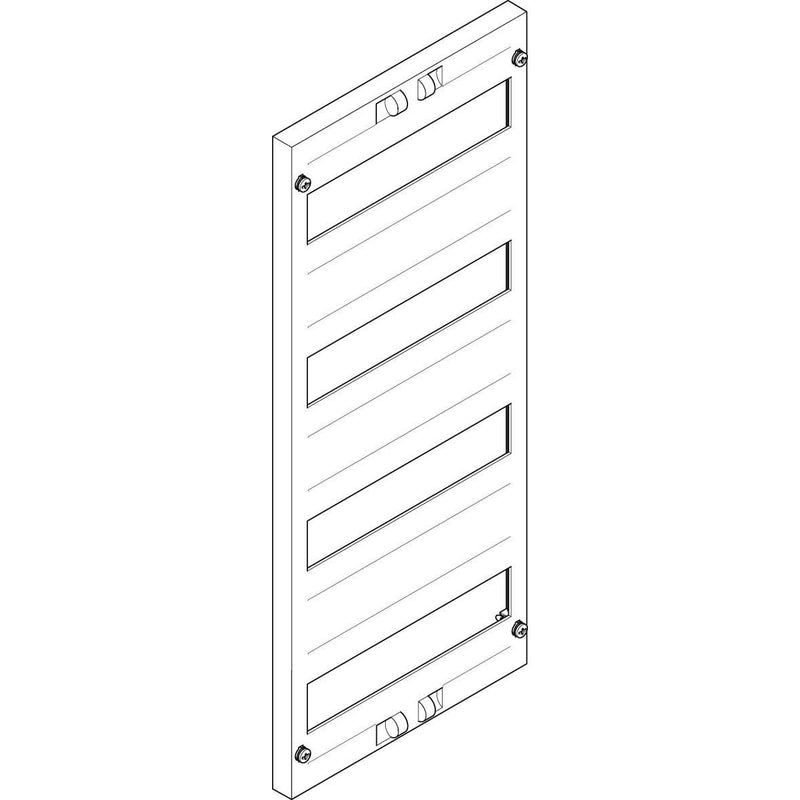 ABN - Abdeckung für Verteilerfeld Abdeckplatte FAO14N10 (VE10) 250x600mm 1FB/4RE