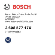Bosch - Bohrer Metallspiralbohrer HSS 2608577176 PointTeQ DIN 338 − 5 Stück