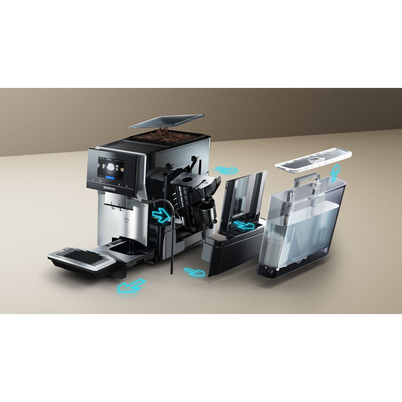 Siemens SDA - Espressoautomat Kaffeevollautomat TP715D01 EQ700 Morning Haze