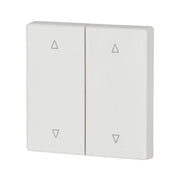 Eaton - Abdeckung/Bedienelement für Installationsschalterprogramme Wippe 2-fach CWIZ-02/57 weiß alpin, Jalo