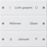 Gira - Bussystem-Tastwippe Wippenset 3-fach 220327 beschr. Sys 55 rws