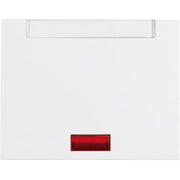 Berker - Abdeckung/Bedienelement für Installationsschalterprogramme Wippe pws/gl 14157109 mit 5 beilieg.Linsen