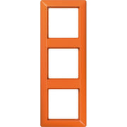 Jung - Abdeckrahmen Rahmen 3-fach orange AS 583 BF O waage/senkrecht