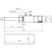 DEHN - Zubehör/Ersatzteile für Erdung und Blitzschutz Anschlusselement AE BO10 KF HVI 60V2A − 10 Stück