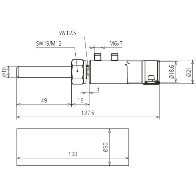 DEHN - Zubehör/Ersatzteile für Erdung und Blitzschutz Anschlusselement AE BO10 KF HVI 60V2A − 10 Stück