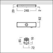 Zumtobel - Elektrisches Zubehör/Ersatzteile für Leuchten Sensor MSENSMCTEC-GPWHIP54