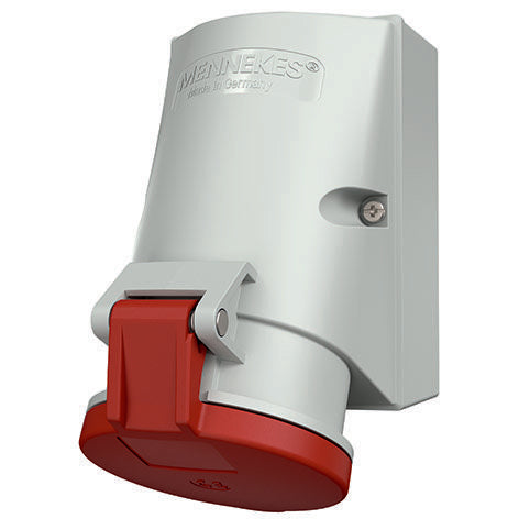 Mennekes - CEE-Steckdose (IEC 60309) Wanddose HW/VN 736 32A,7p,6h,400V,IP44