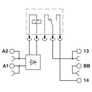 Phoenix Contact - Relaissockel PLC-BPT- 24UC/ 1/ACT
