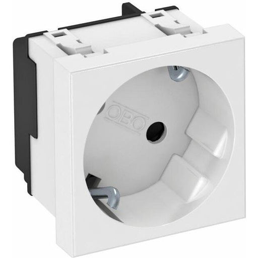 OBO Bettermann - Steckdose 33 Grad, 1-fach STD-D3S RW1 Schutzkontakt