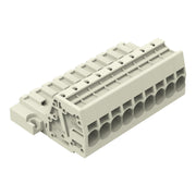WAGO - Ein- und mehrpolige Klemmenleiste 1-Leiter-Stiftleiste 831-3209/109-000 CAGECLAMP,10mm²,lgr − 12 Stück