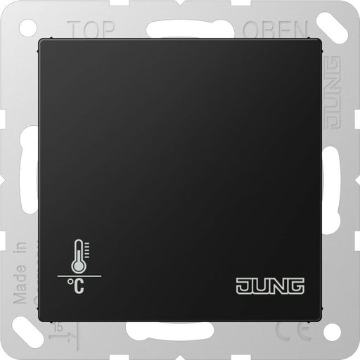 Jung - Bussystem-Raumtemperaturregler KNX-Objektregler A 2178 BF ORTS SWM graphitschwarz matt