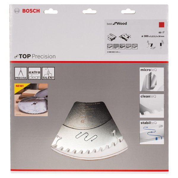 Bosch - Kreissägeblatt Top 2608642115 Precision Best for
