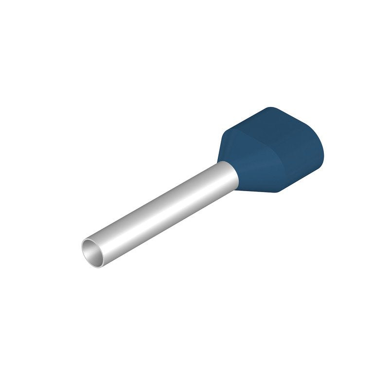 Weidmüller - Aderendhülse Zwilling H2,5/27D ZH BL − 100 Stück