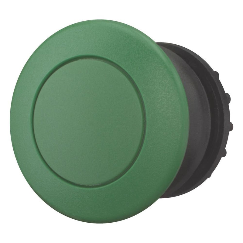 Eaton - Frontelement für Pilztaster Pilzdrucktaste M22S-DRP-G grün,rast.,blanko