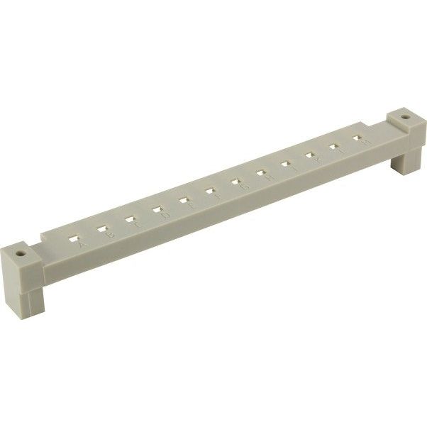 Harting - Codierelement für Industriesteckverbinder Kodierkamm Bauform E 09050009903 RAL 7032 − 10 Stück