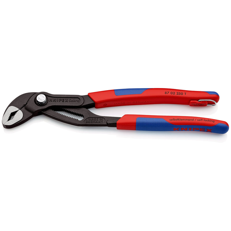 Knipex - Wasserpumpenzange Cobra-Wasserpu.-Zange 87 02 250 T 250mm, mit Bef.-Öse