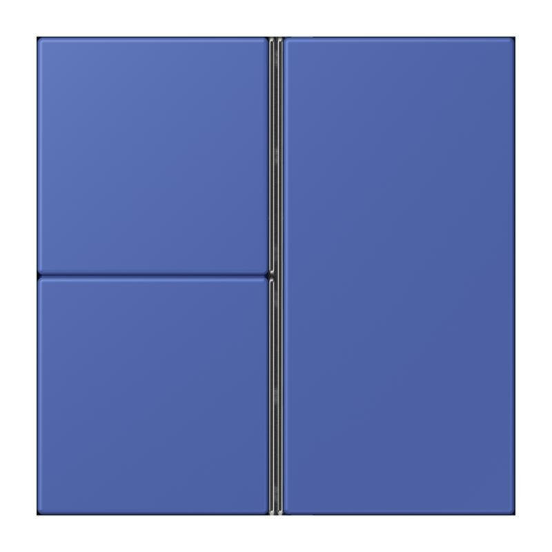 Jung - Abdeckung/Bedienelement für Installationsschalterprogramme Tastensatz 3fach LC 403 TSA 206 bleu outremer 31