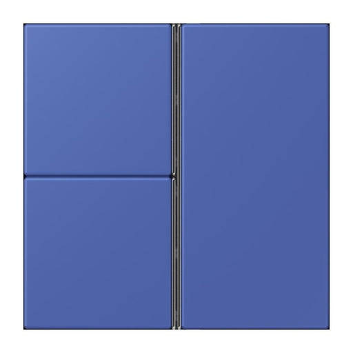 Jung - Abdeckung/Bedienelement für Installationsschalterprogramme Tastensatz 3fach LC 403 TSA 206 bleu outremer 31