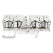Weidmüller - Durchgangs-Reihenklemme Klemme ZDU 2.5/4AN WS Federanschl.,2.5mm² − 100 Stück