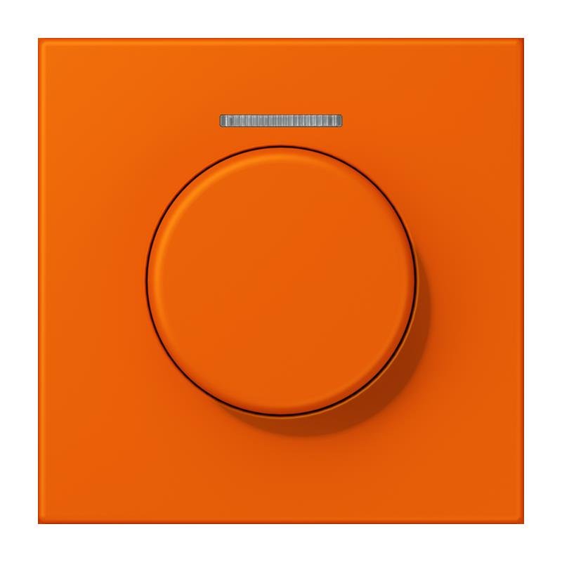 Jung - Abdeckung/Bedienelement für Installationsschalterprogramme Abdeckung mit Lichtleiter LC 1940 KO5 224 orange