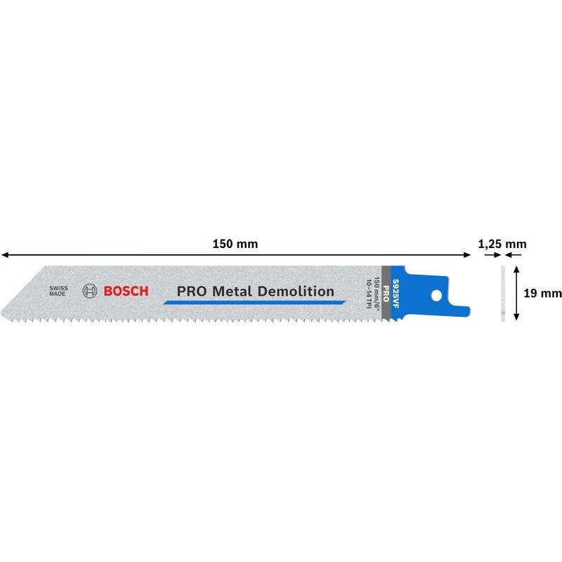 Bosch - Säbelsägeblatt PRO Metal Demolition 2608657408 S1125VF